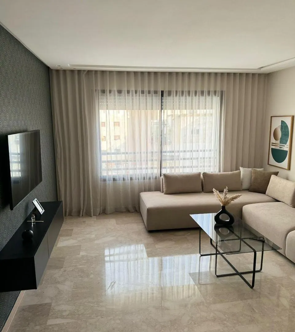 Appartement Luxueux 30 Neuf Avec Terrasse Casablanca 0*,  Maroko